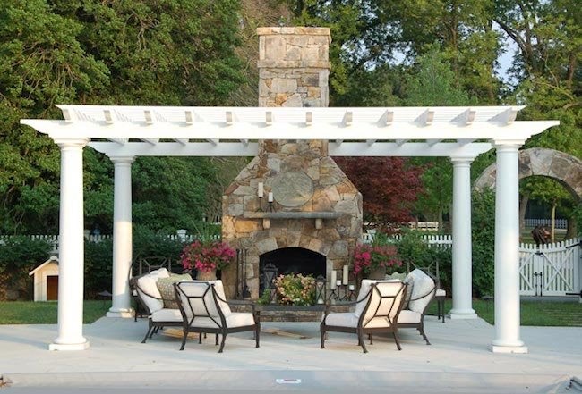 Chilly spring and autumn nights make installing an outdoor fireplace an increasingly popular choice for homeowners around the country.