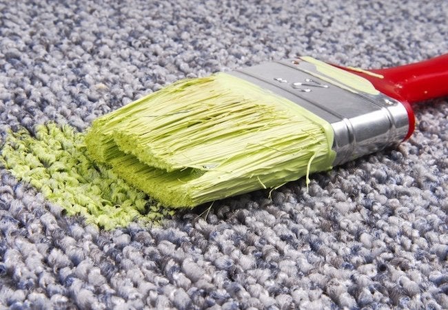 How to Remove Paint from Carpet