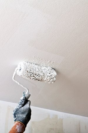 How to Paint a Popcorn Ceiling
