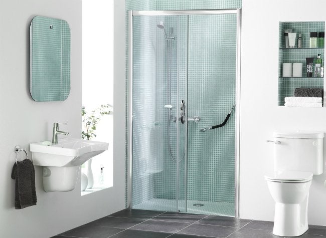 Designer Drains Bathroom Shower Remodel