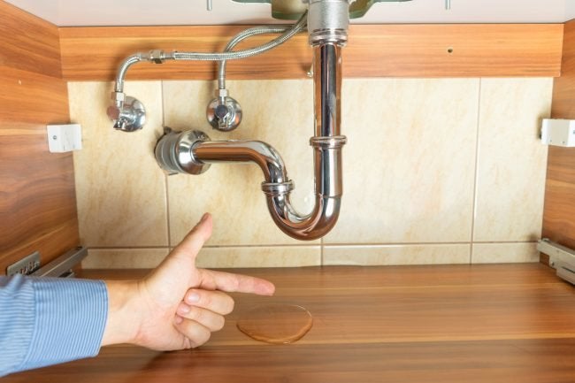 How to Find a Water Leak by Sinks