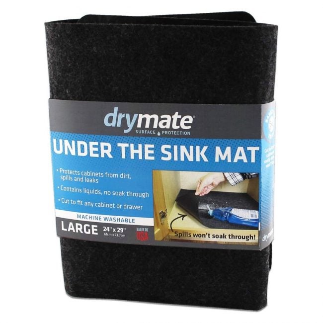 The Best Best Shelf Liner Option: Drymate USMC2429 Under The Sink Mat 