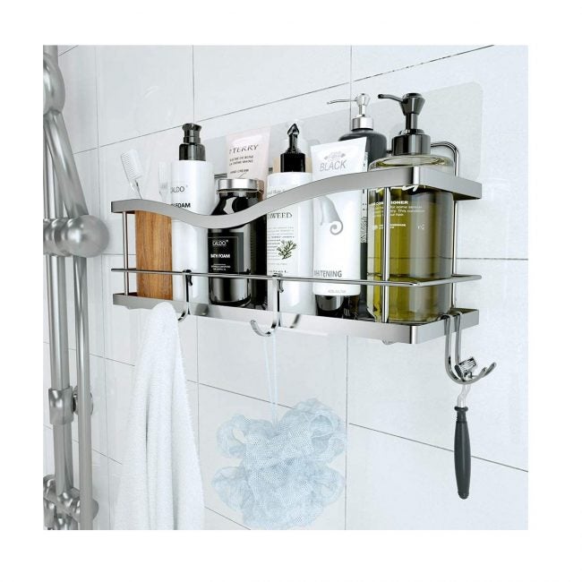 best shower caddies Options: kincmax shower caddy basket shelf 