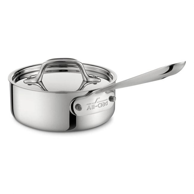 The Best Saucepan Option: All Clad Stainless Steel Tri-Ply Sauce Pan