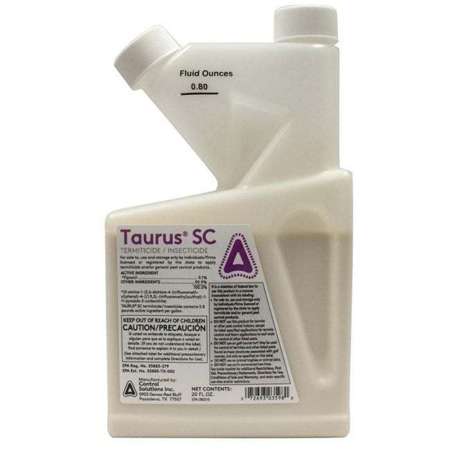 The Best Termite Treament Option: Taurus SC 20 oz bottle