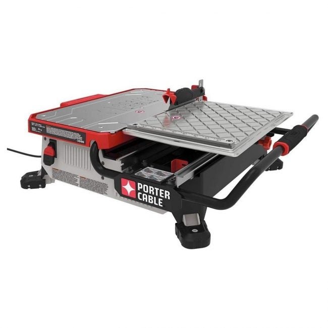The Best Tile Saw Option: PORTER-CABLE PCE980 Wet Tile Saw