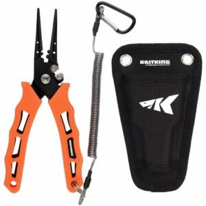 The Best Needle Nose Pliers Option: KastKing Cutthroat 7” Fishing Pliers