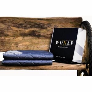 The Best Weighted Blanket Option: Wonap Cooling Weighted Blanket, 100% Natural Bamboo