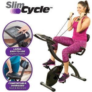 Best Exercise Bikes Options: As Seen On TV Slim Cycle Stationary Bike