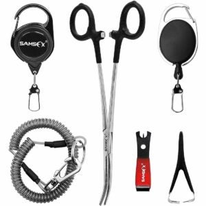 The Best Fishing Pliers Option: SAMSFX Fly Fishing Tools and Accessories Combo