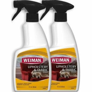 The Best Upholstery Cleaner Option: Weiman Upholstery & Fabric Cleaner - 12 Ounce