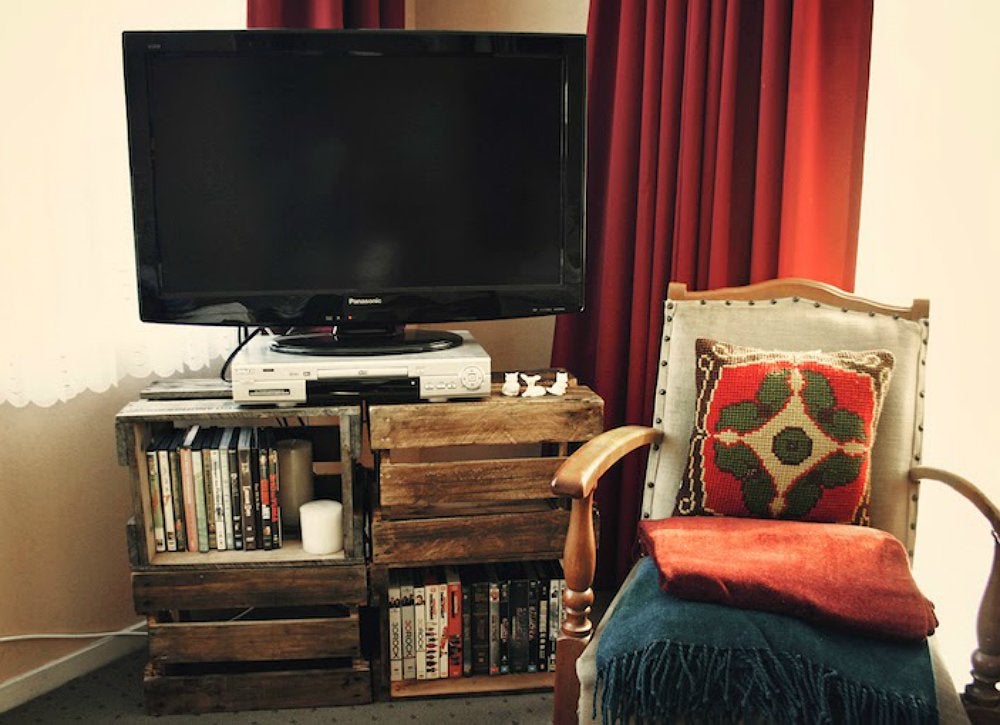 DIY TV Stand - 10 Doable Designs - Bob Vila