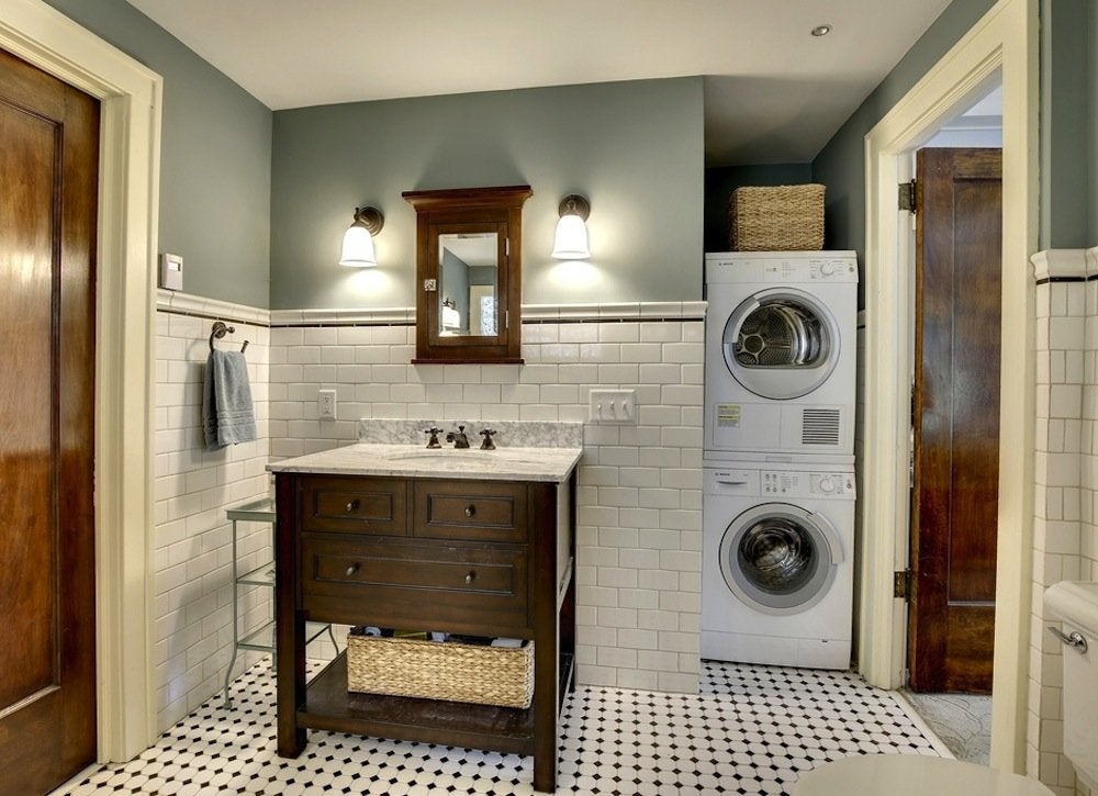 Laundry room bathroom - 18 Storage Ideas for Small Spaces ...