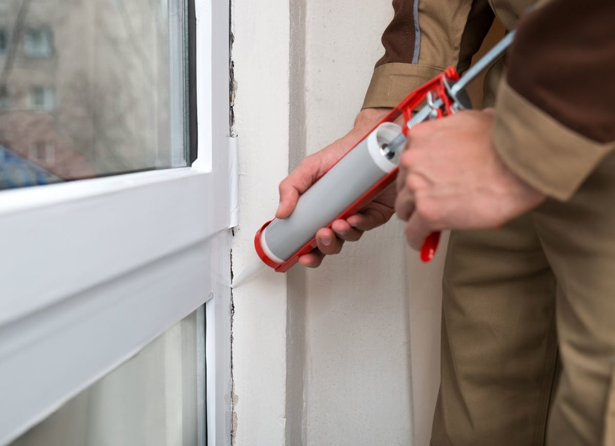 Caulk Gaps on Windows and Doors Energy Efficiency Tips